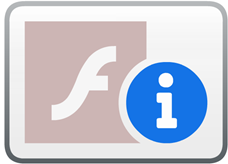 flash and information icons